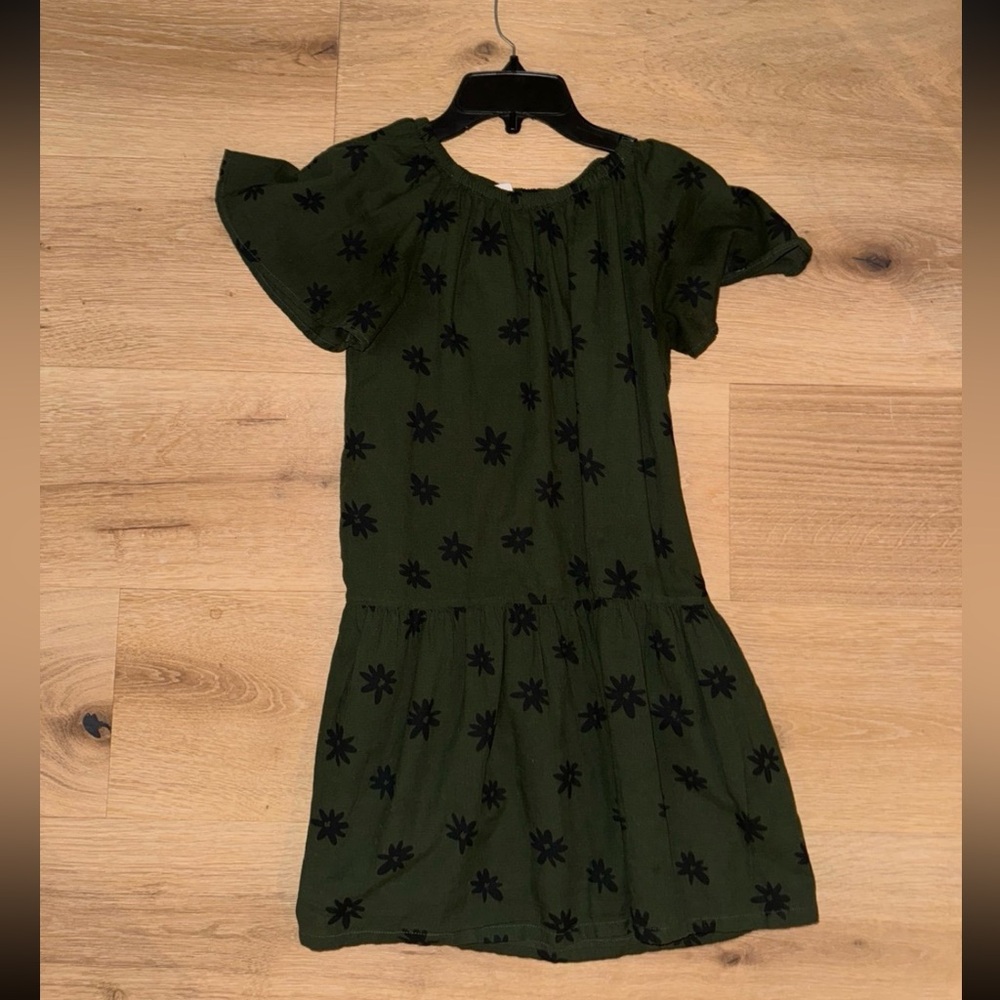 Gap Kids Green Flower Dress